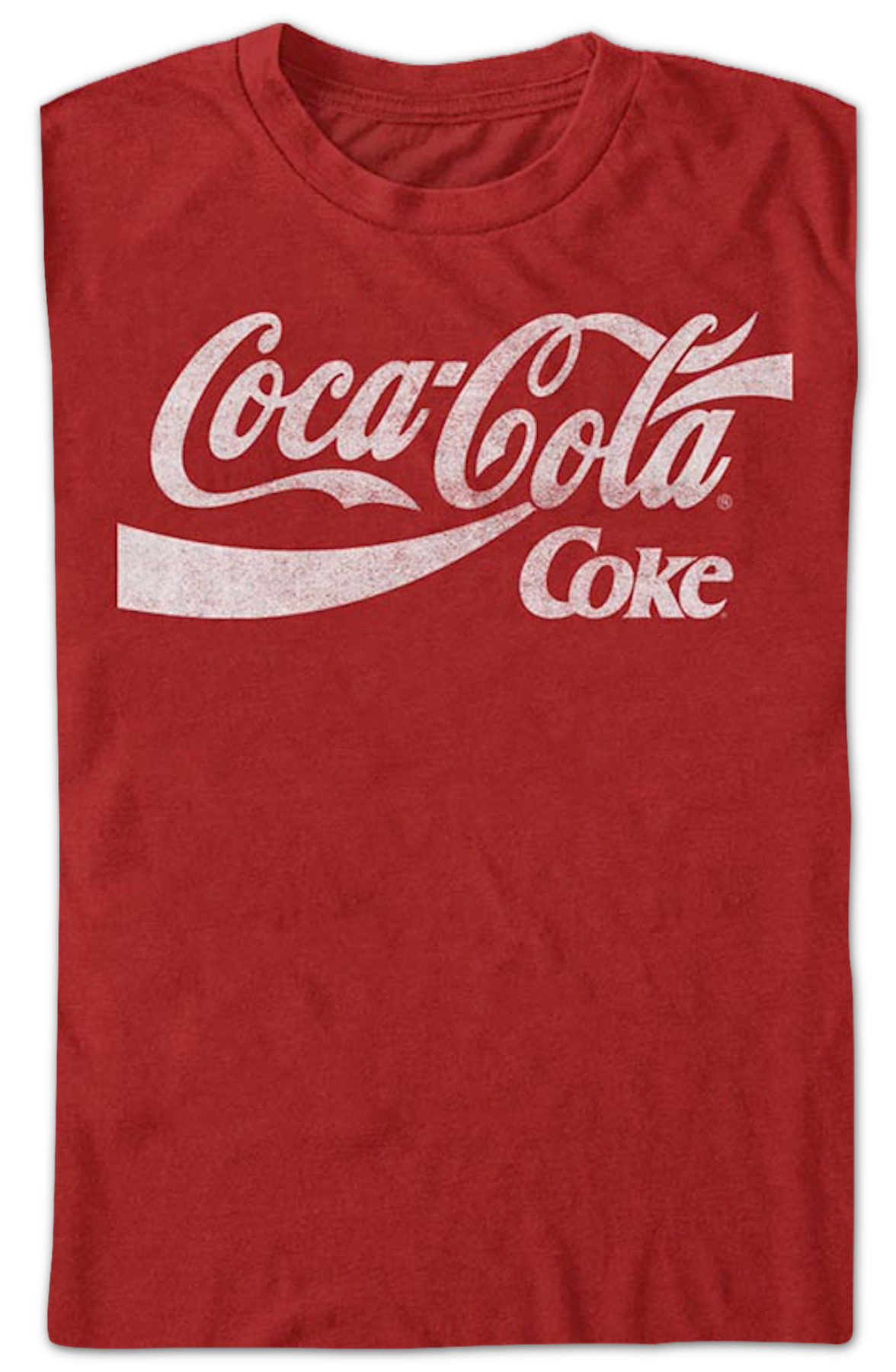 Distressed Logo Coca-Cola T-Shirt