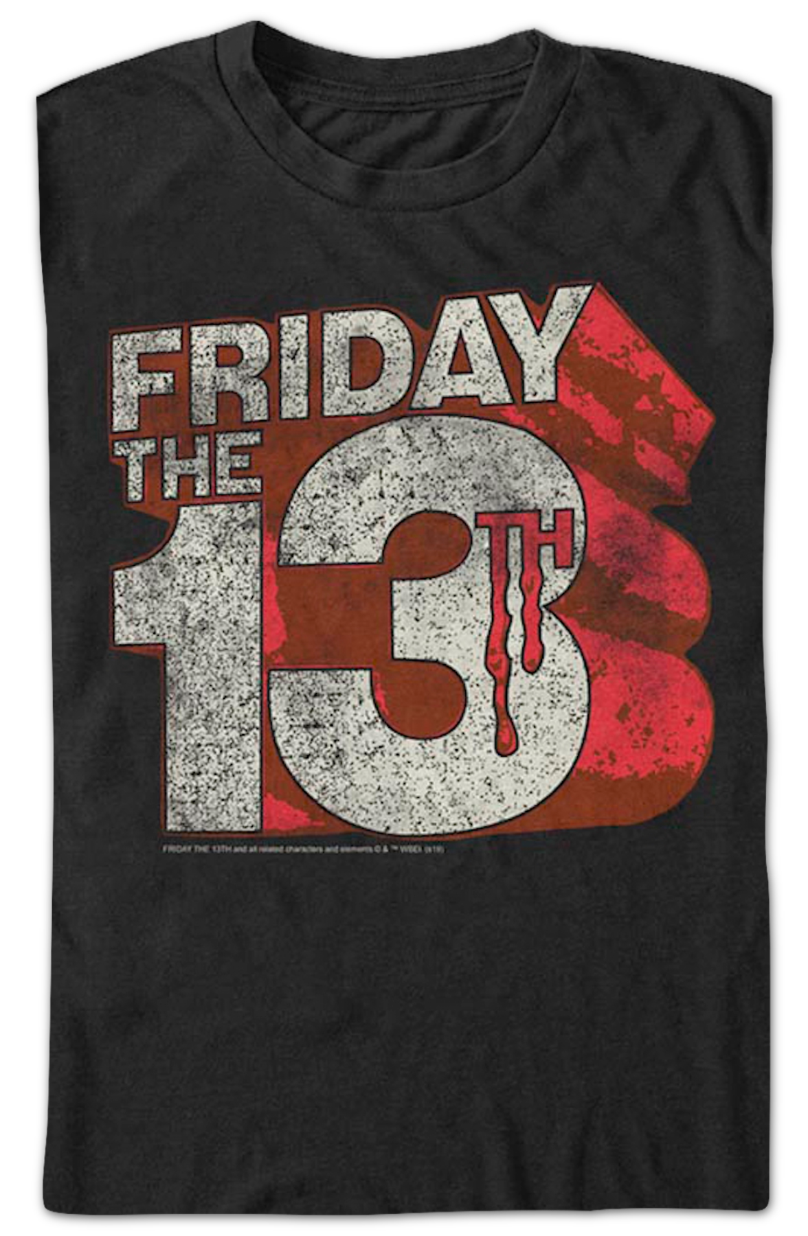 Distressed Logo Friday the 13th T-Shirt
