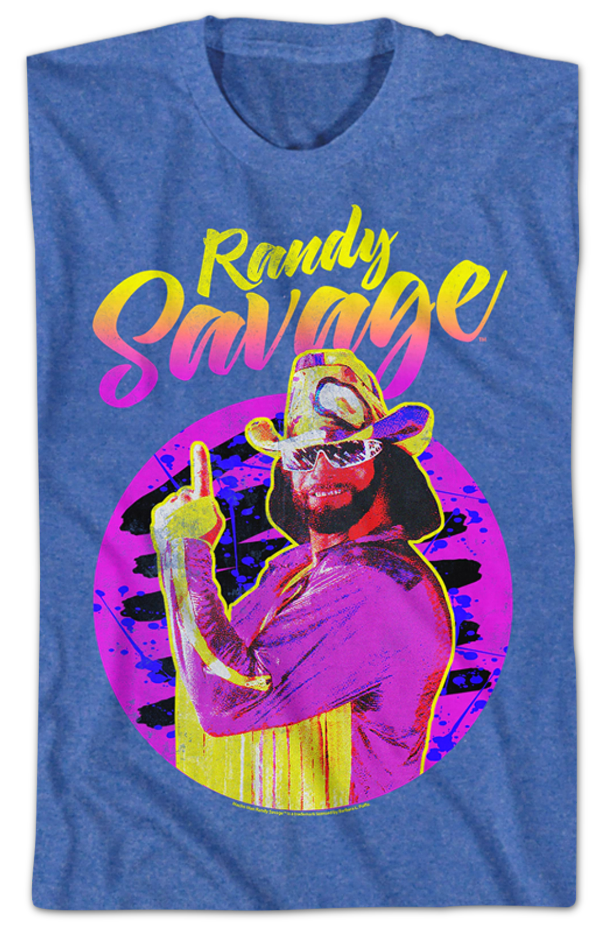 Distressed Macho Man Randy Savage T-Shirt