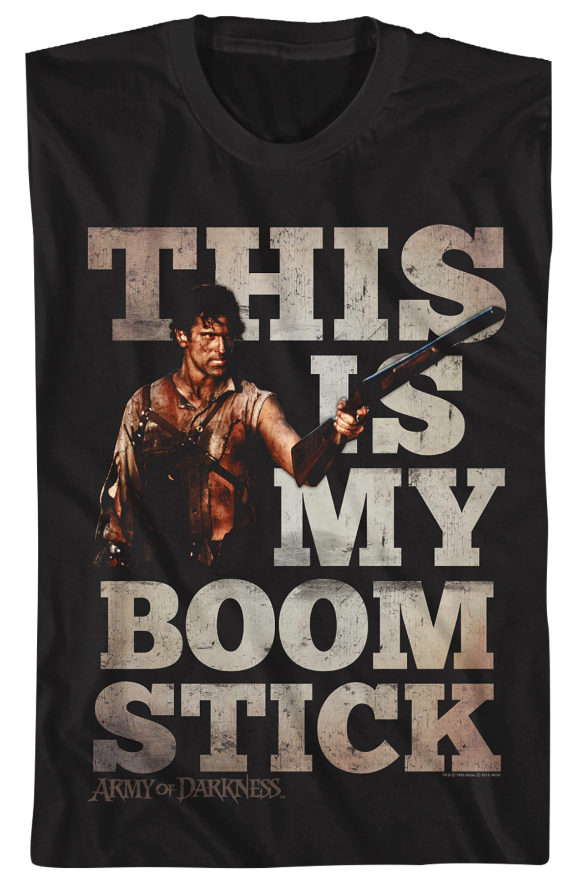 Distressed This Is My Boom Stick Army Of Darkness T-Shirt