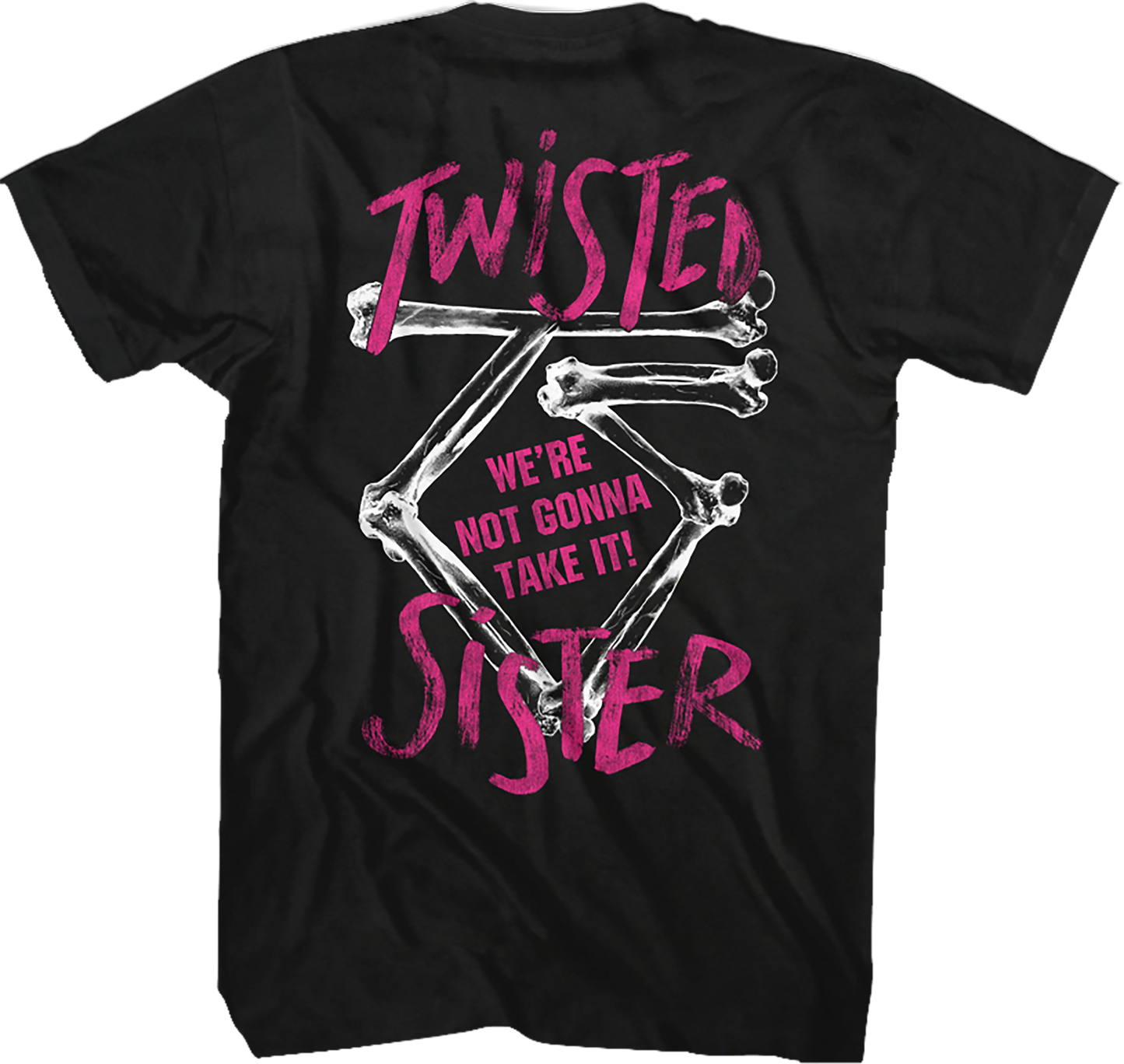 Distressed We're Not Gonna Take It Twisted Sister T-Shirt