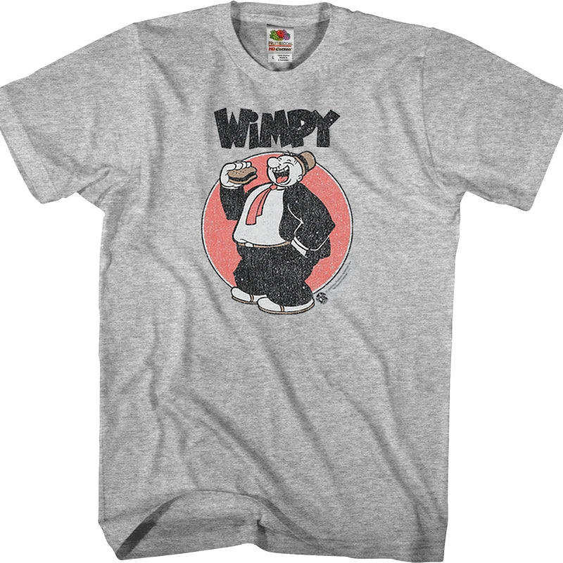 Distressed Wimpy Popeye T-Shirt