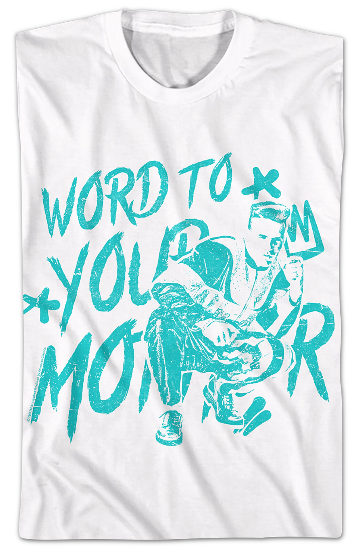 Distressed Word To Your Mother Vanilla Ice T-Shirt