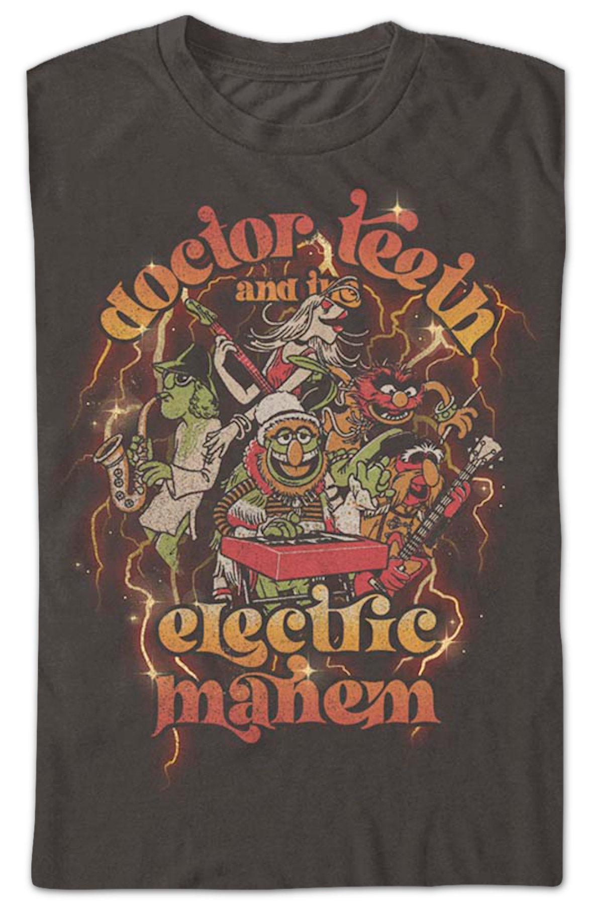 Old Dr. Teeth and The Electric Mayhem Muppets T-Shirt