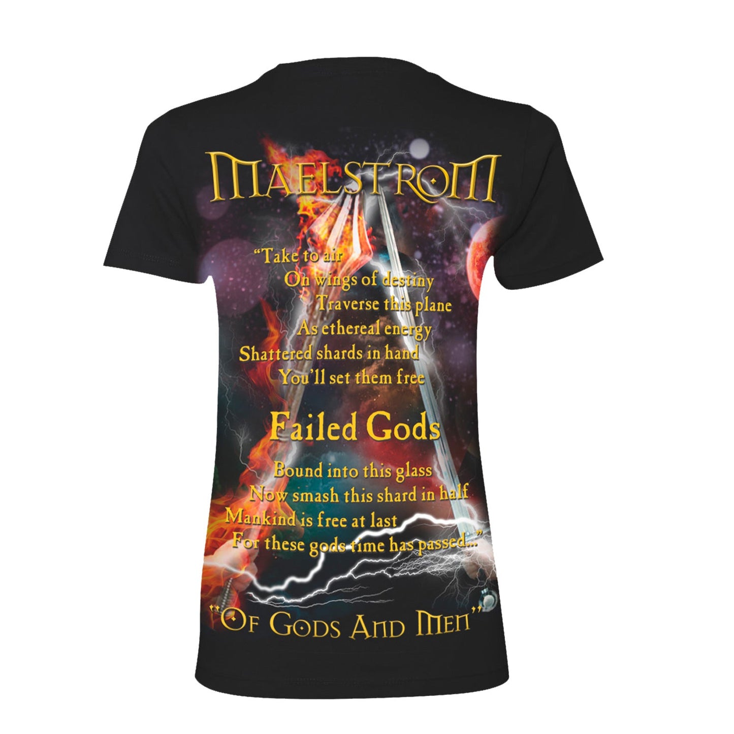 Maelstrom "Of Gods And Men" Girls T-shirt