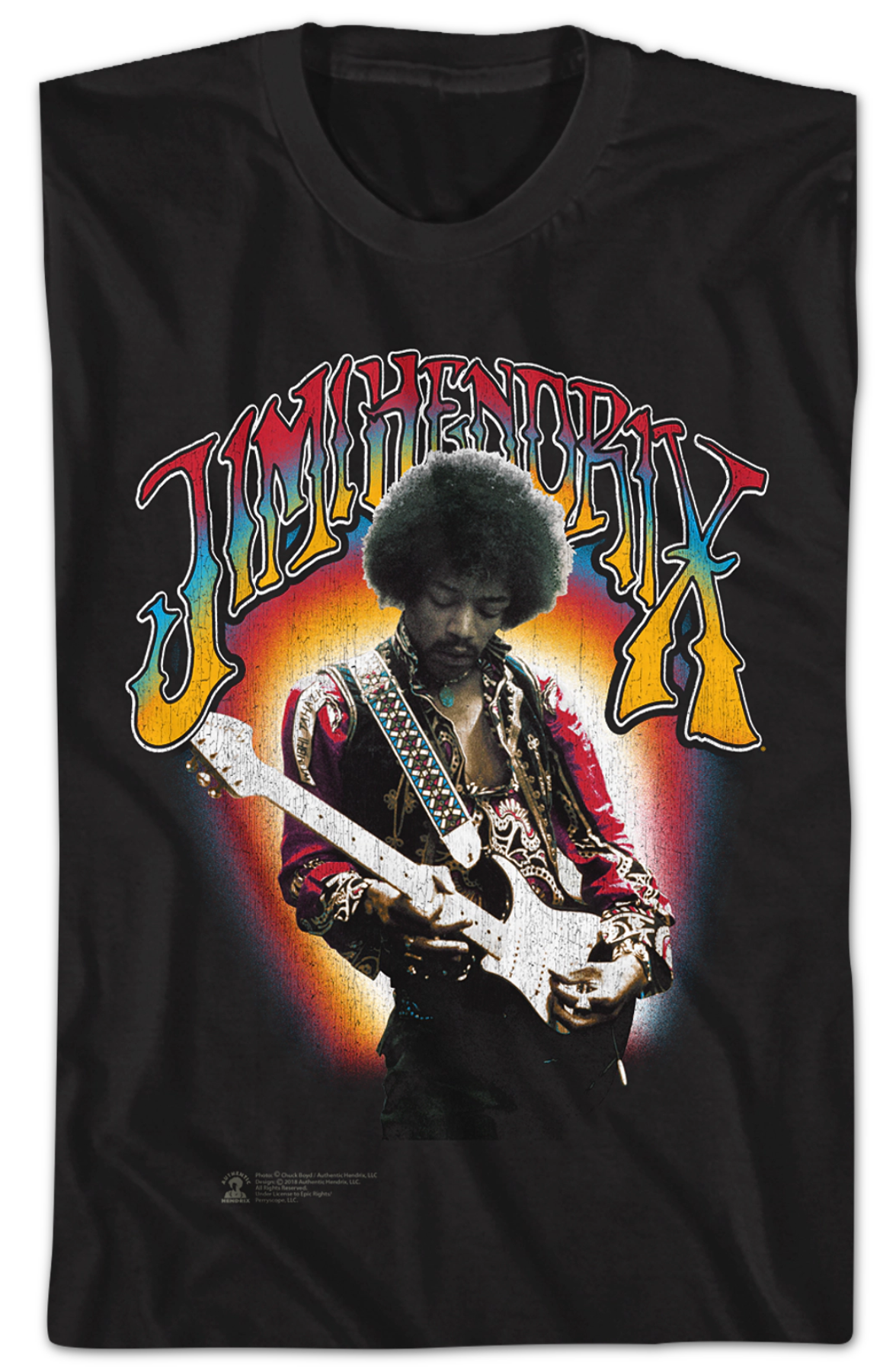 Electric Colors Jimi Hendrix T-Shirt