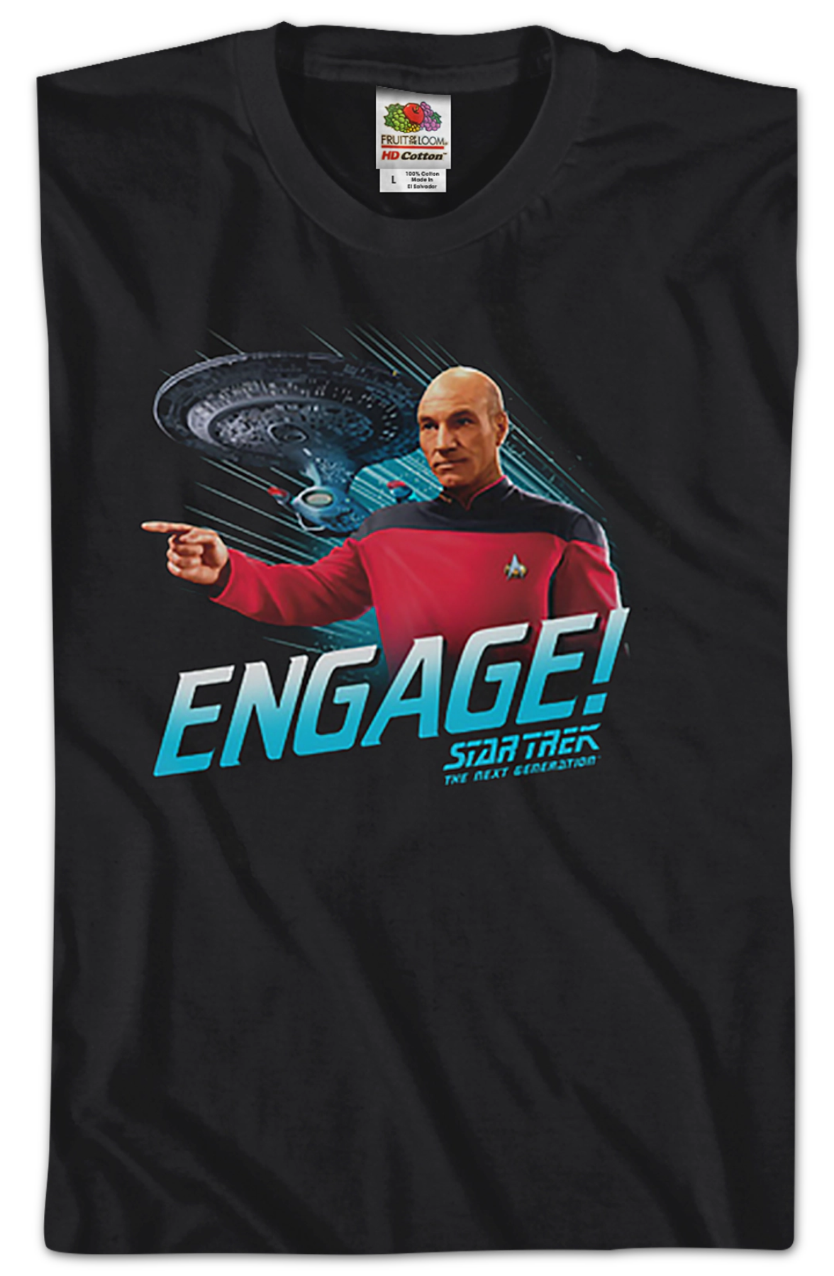 Engage Star Trek The Next Generation T-Shirt