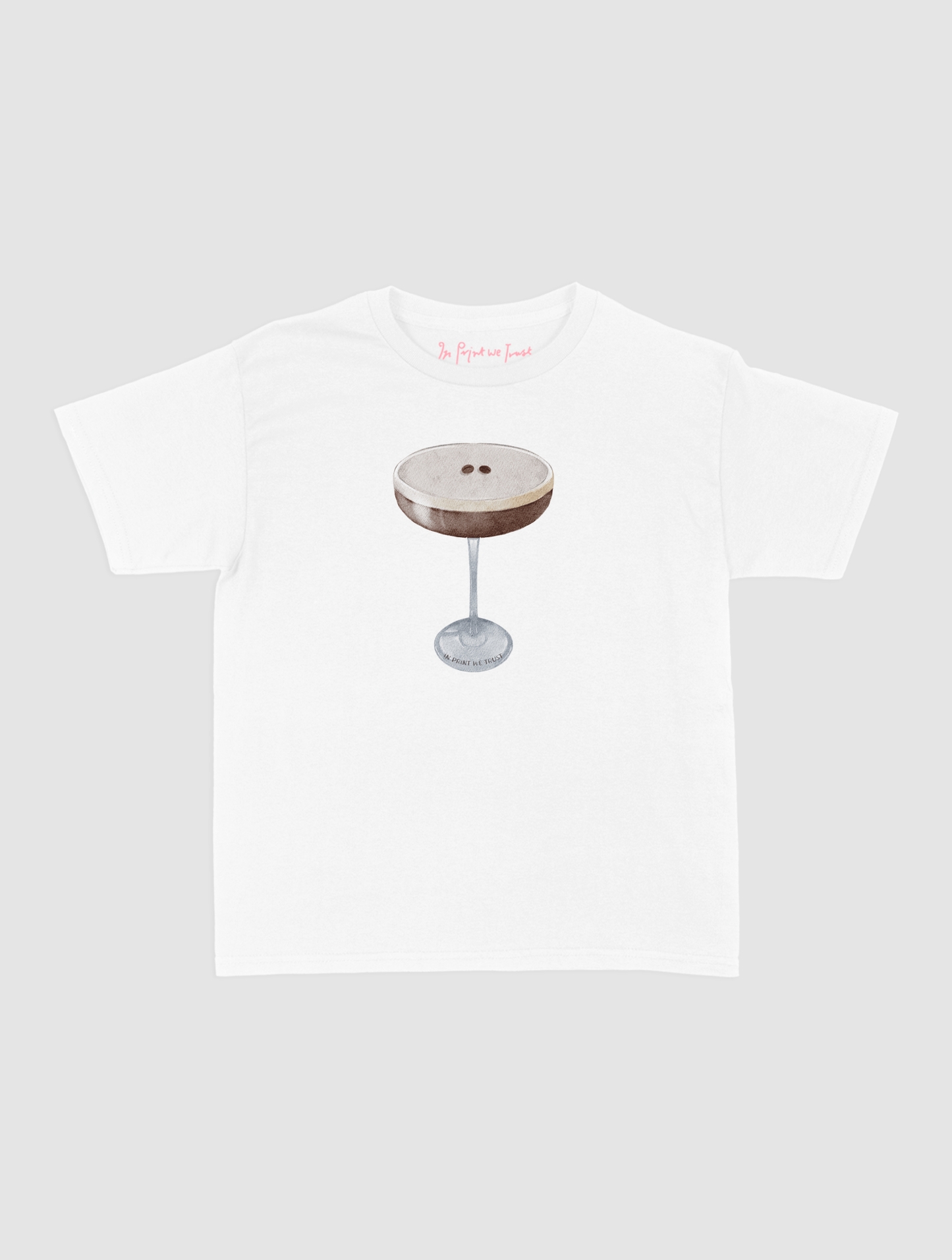 espresso martini baby tee