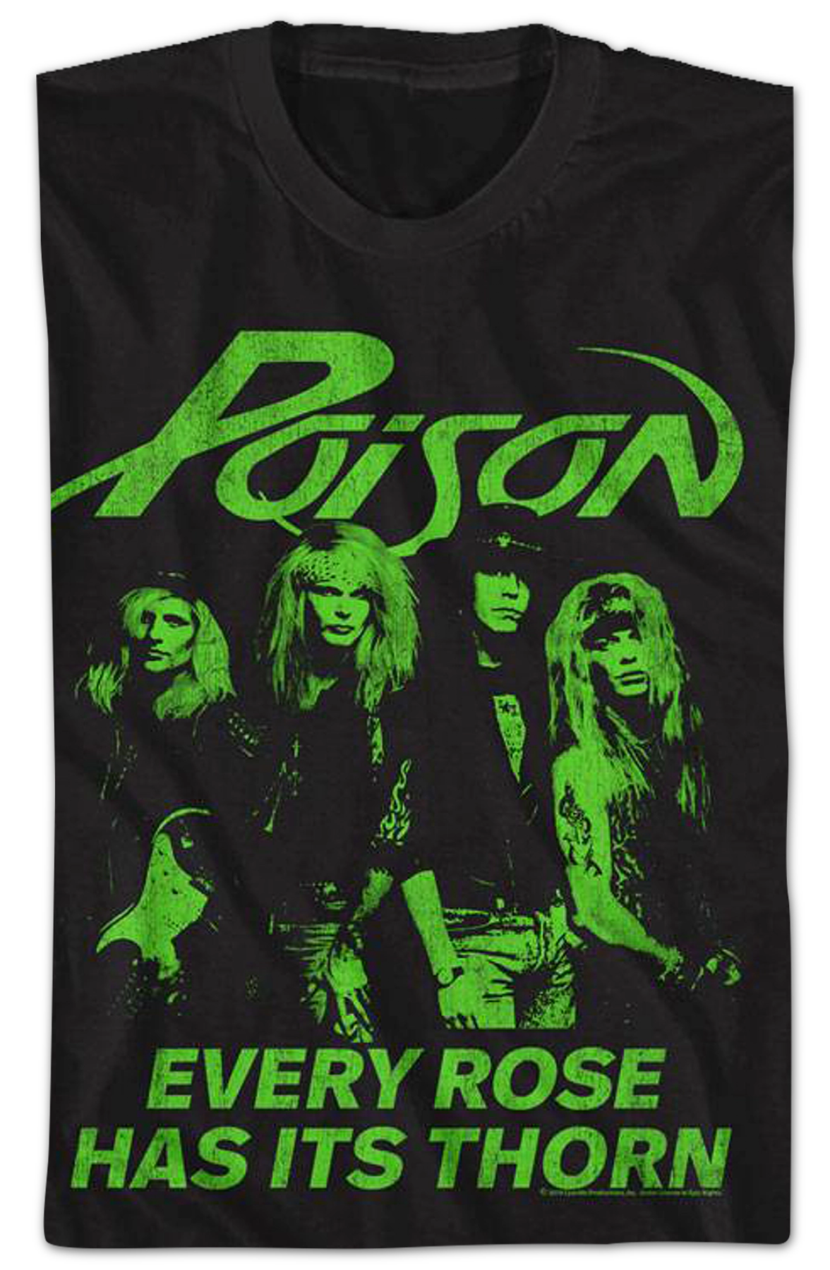 Every Rose Has Its Thorn Poison T-Shirt
