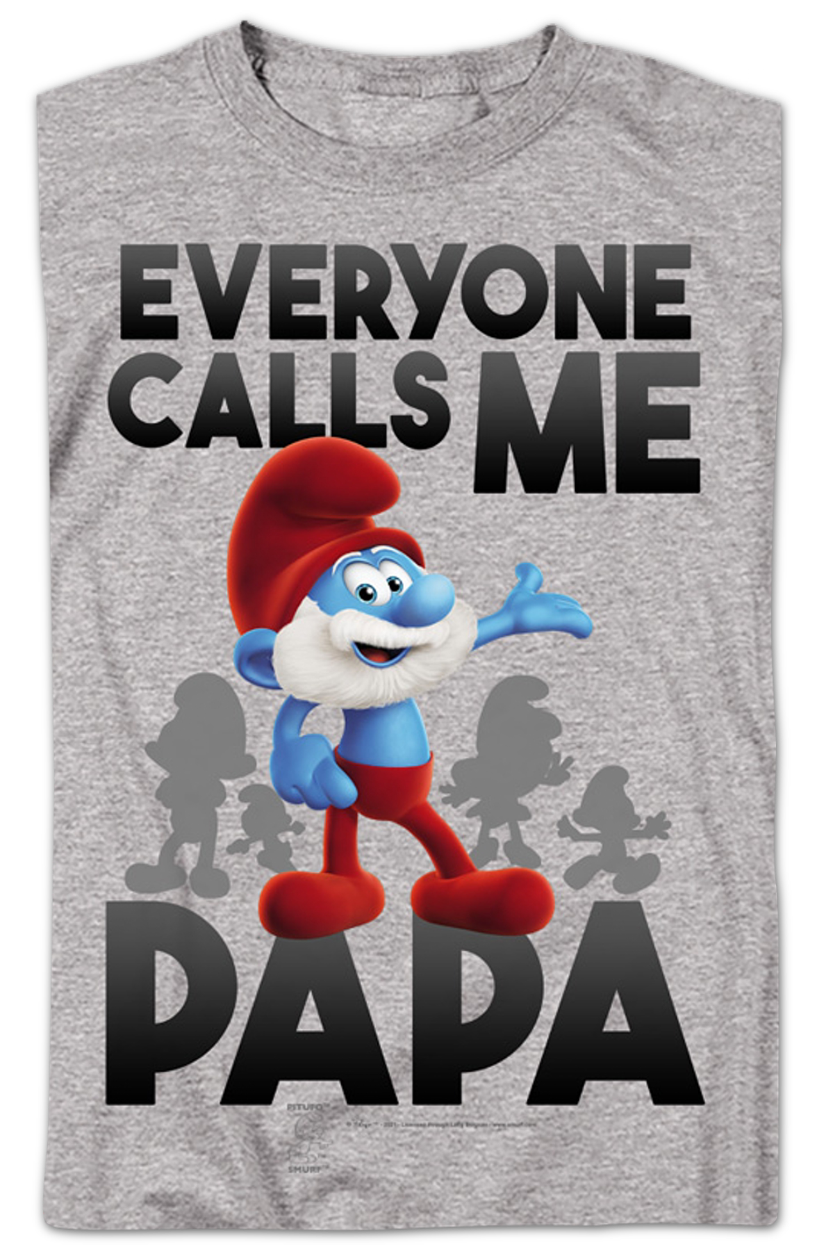 Everyone Calls Me Papa Smurfs T-Shirt