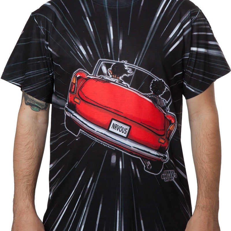 Ferris Bueller Hyperspace Sublimation T-shirt
