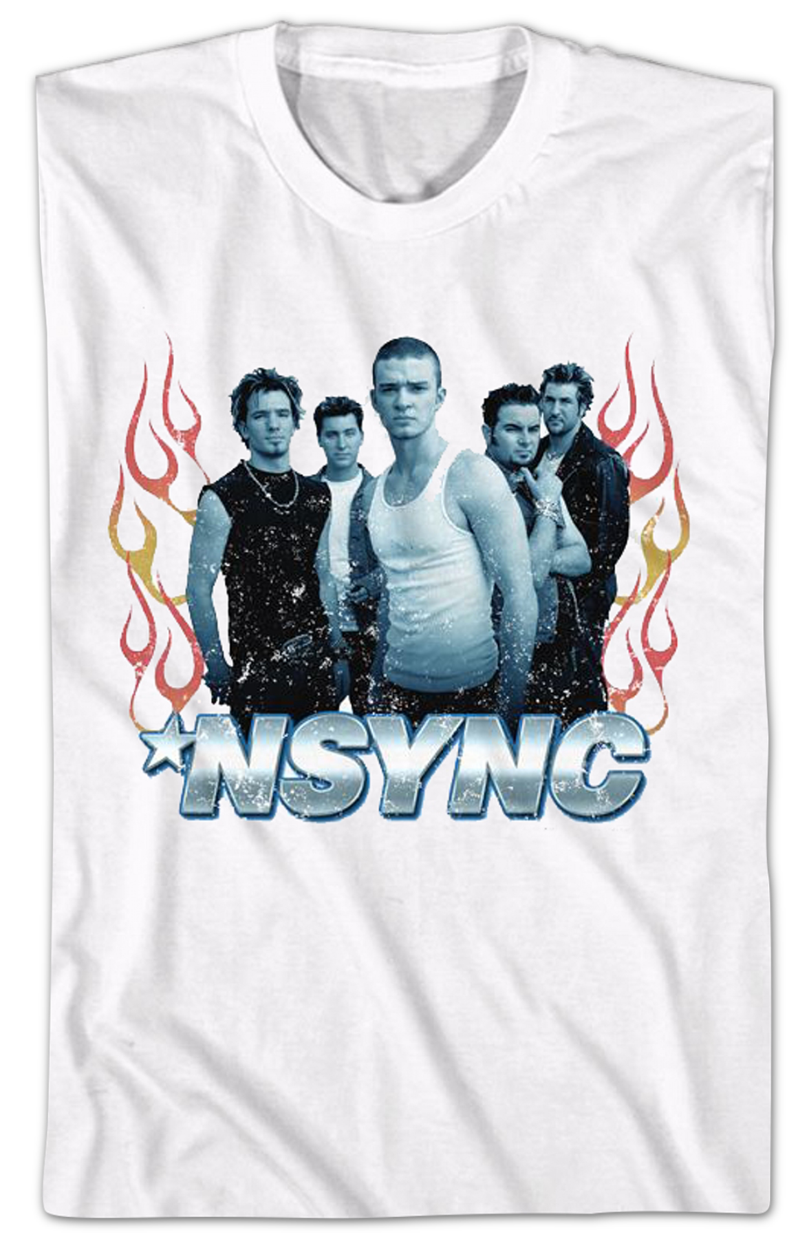 Flames NSYNC Shirt
