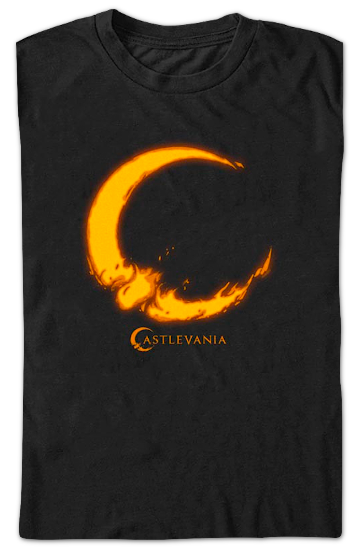 Flaming Logo Castlevania T-Shirt