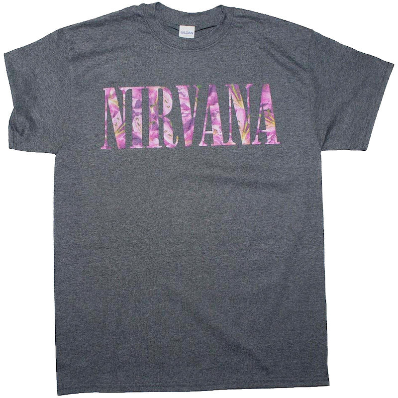 Floral Logo Nirvana T-Shirt