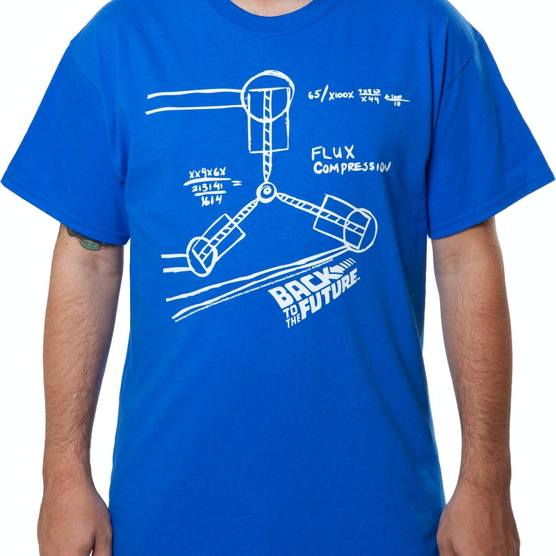 Flux Capacitor Sketch T-Shirt