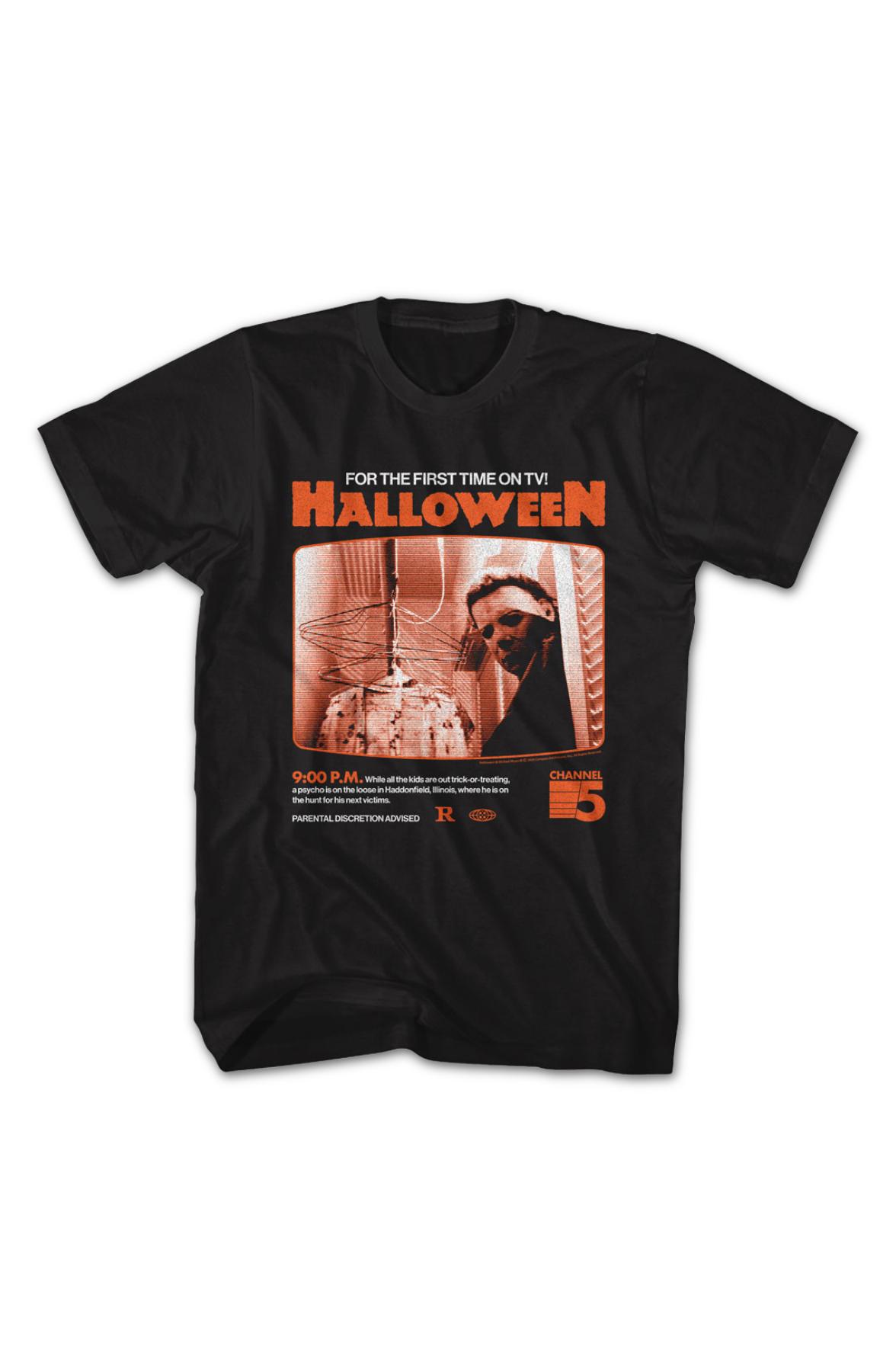 For The First Time On TV Halloween T-Shirt