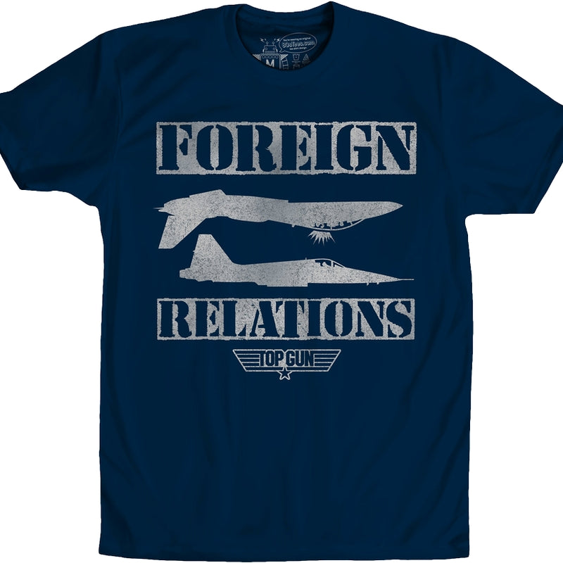 Foreign Relations Top Gun T-Shirt Style001