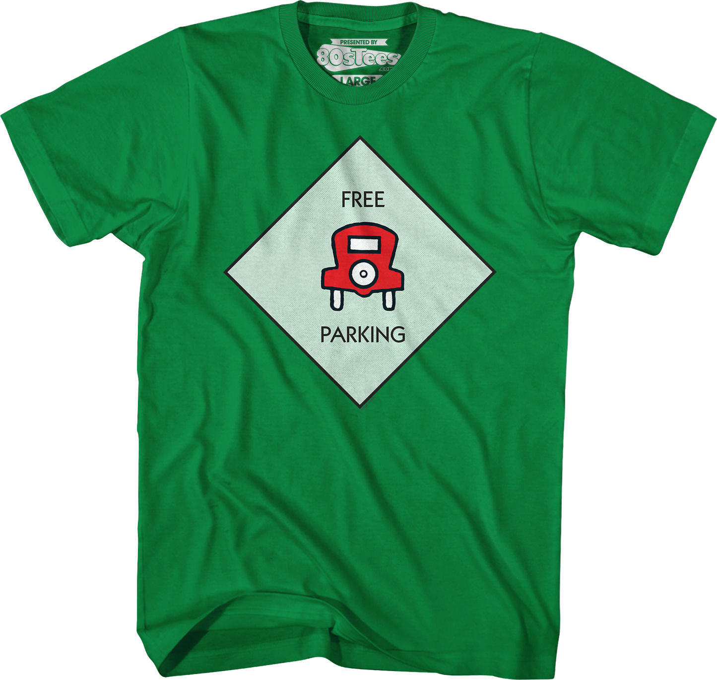 Free Parking Monopoly T-Shirt