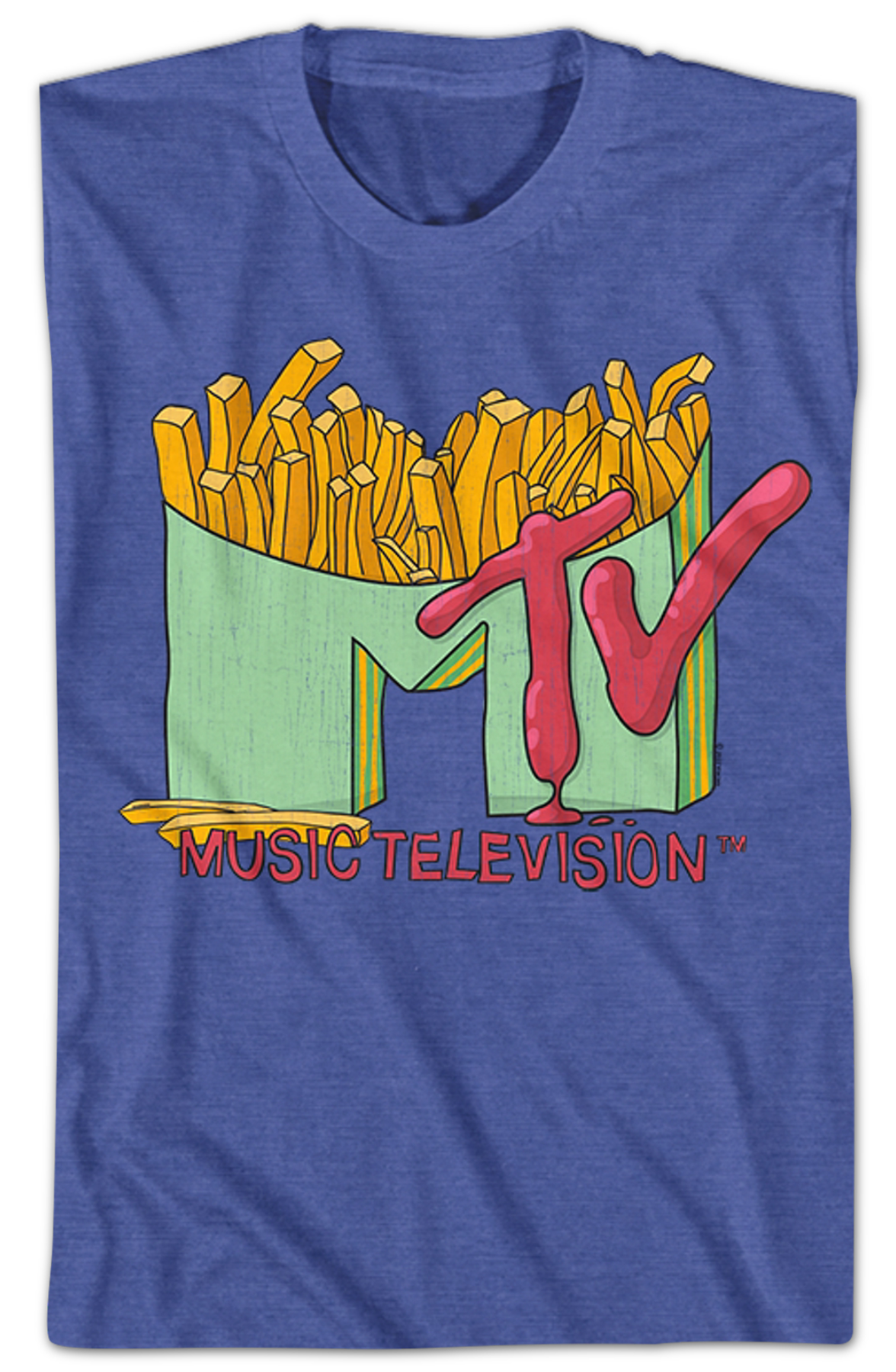 French Fries Logo MTV Shirt