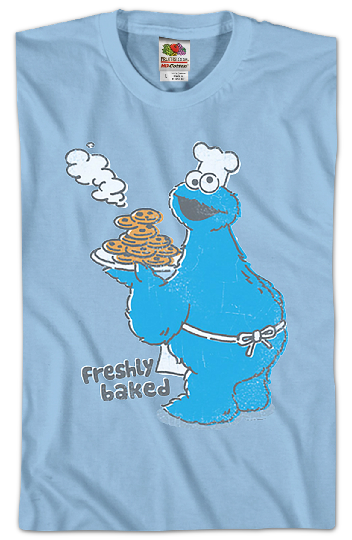 Freshly Baked Cookie Monster Sesame Street T-Shirt