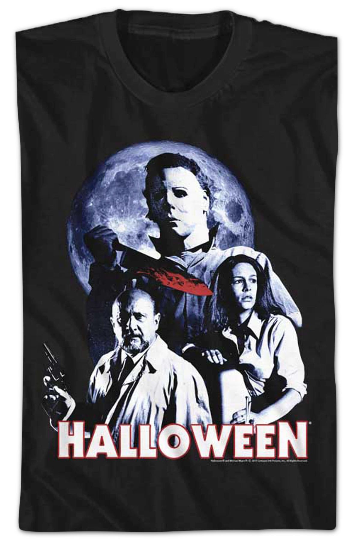 Full Moon Halloween T-Shirt