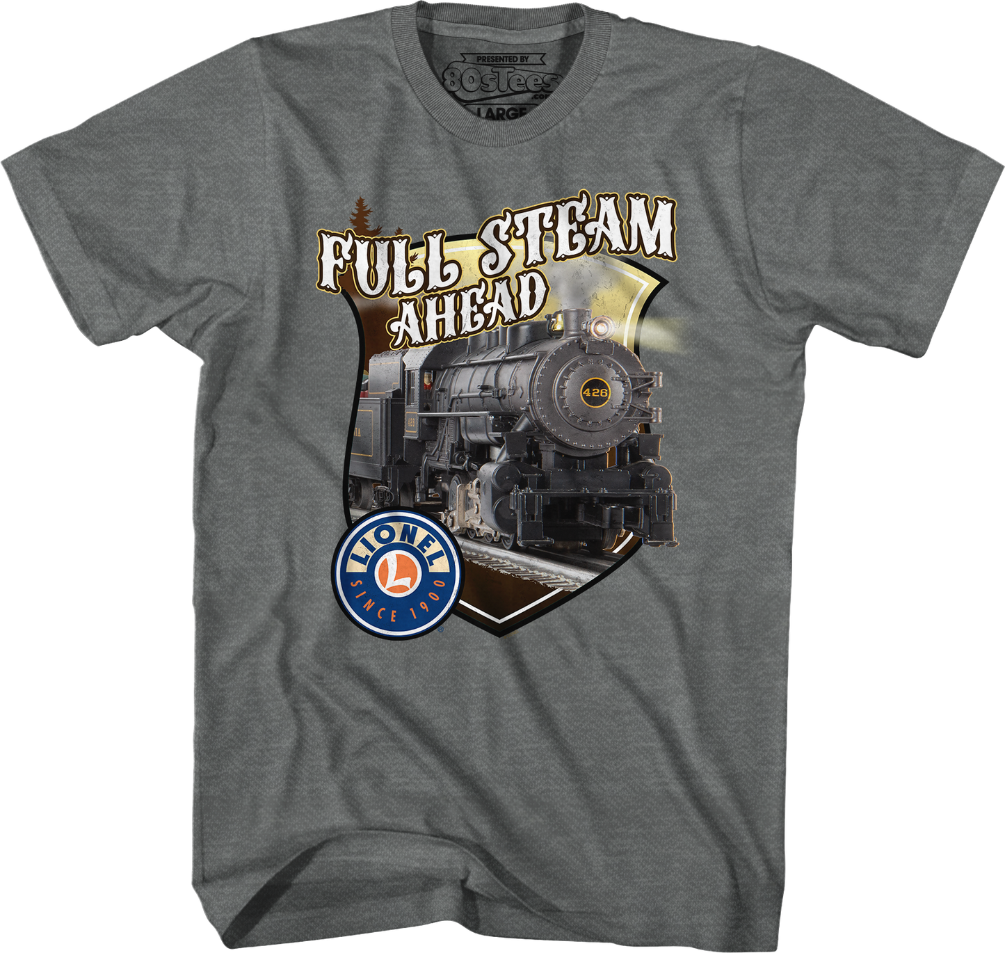Full Steam Ahead Lionel Trains T-Shirt