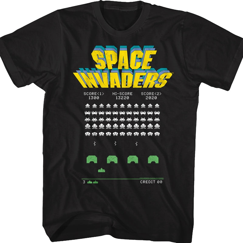 Gameplay Space Invaders T-Shirt