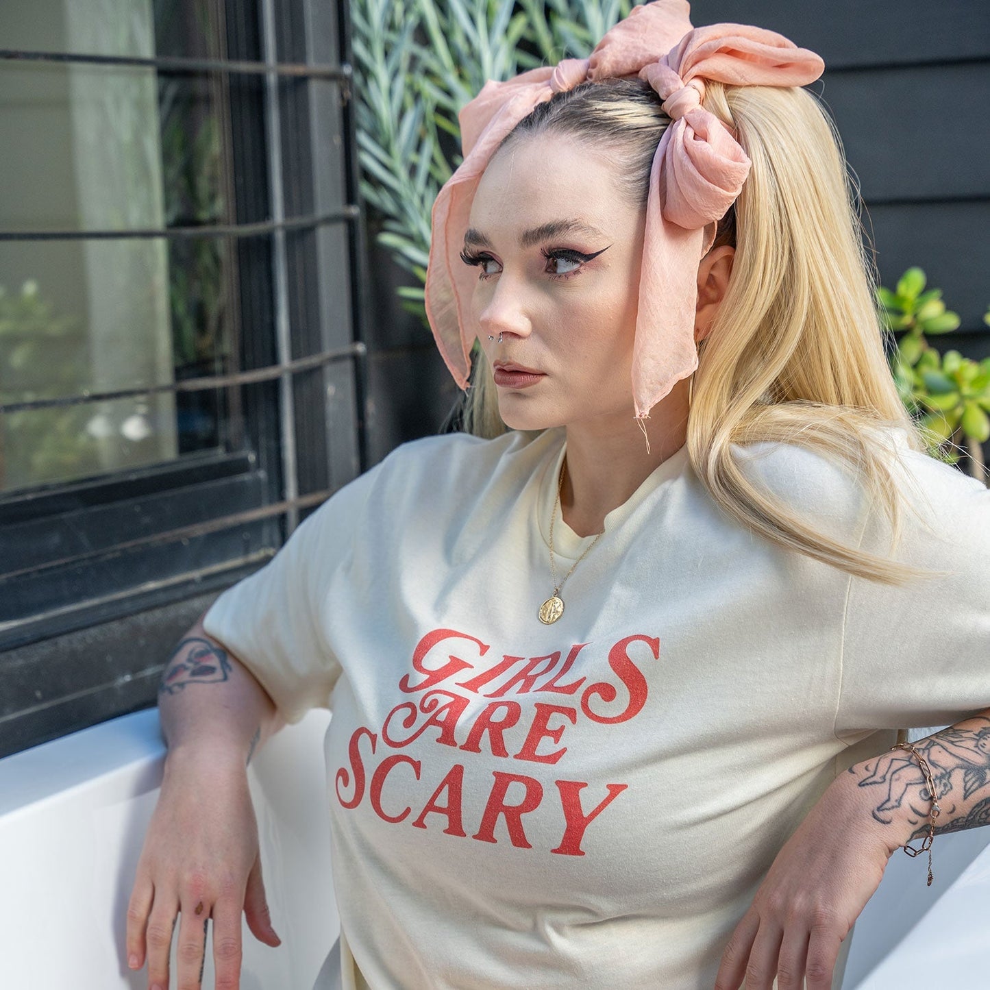 Girls Are Scary T Shirt