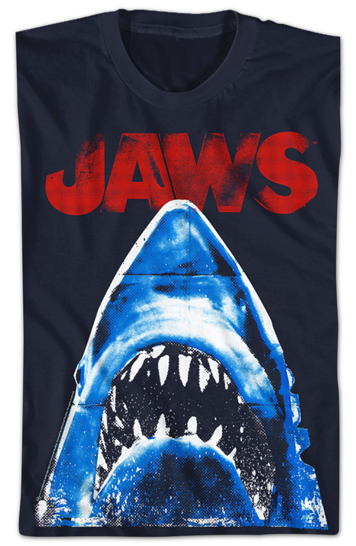 Halftone Jaws T-Shirt
