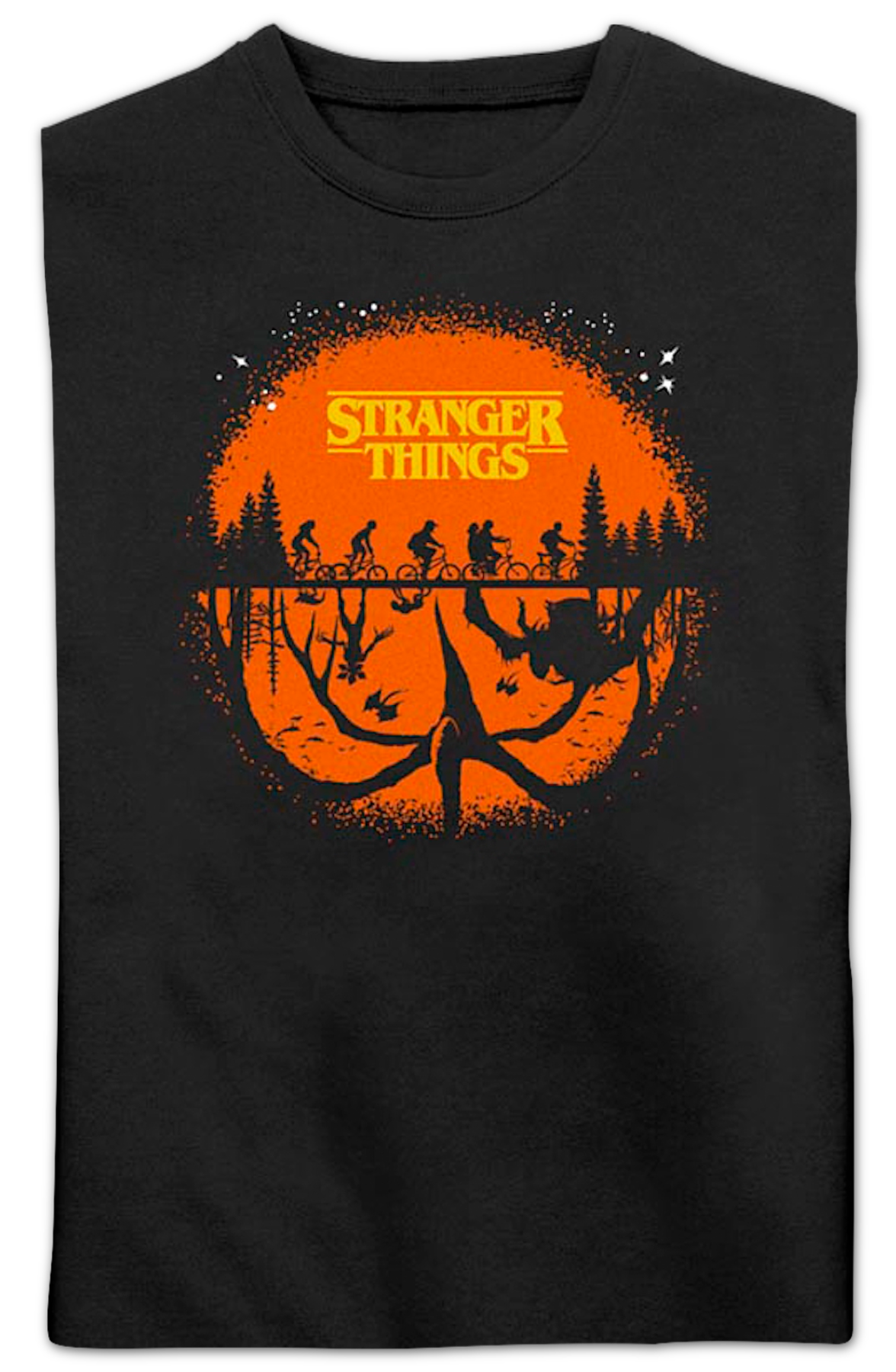 Halloween Silhouettes Stranger Things Sweatshirt