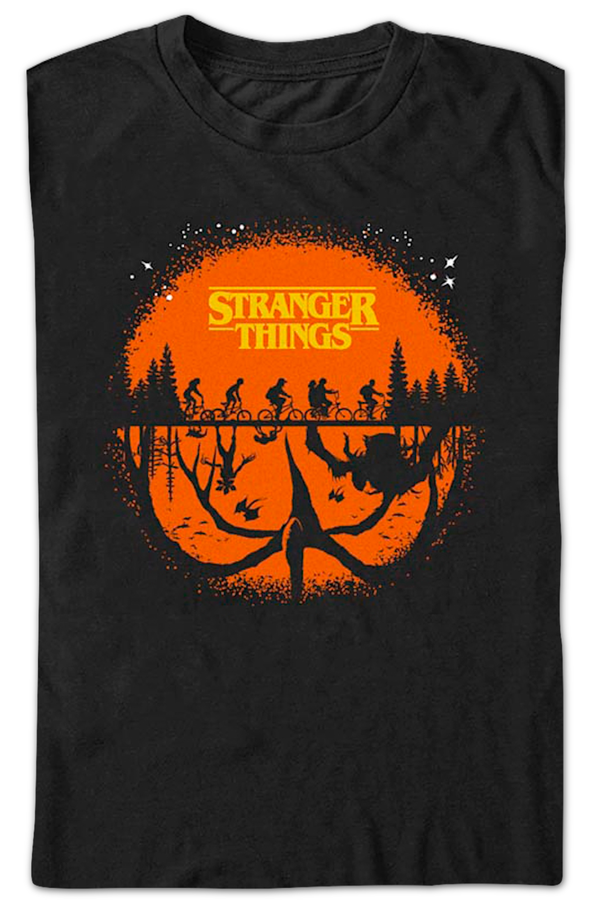 Halloween Silhouettes Stranger Things T-Shirt