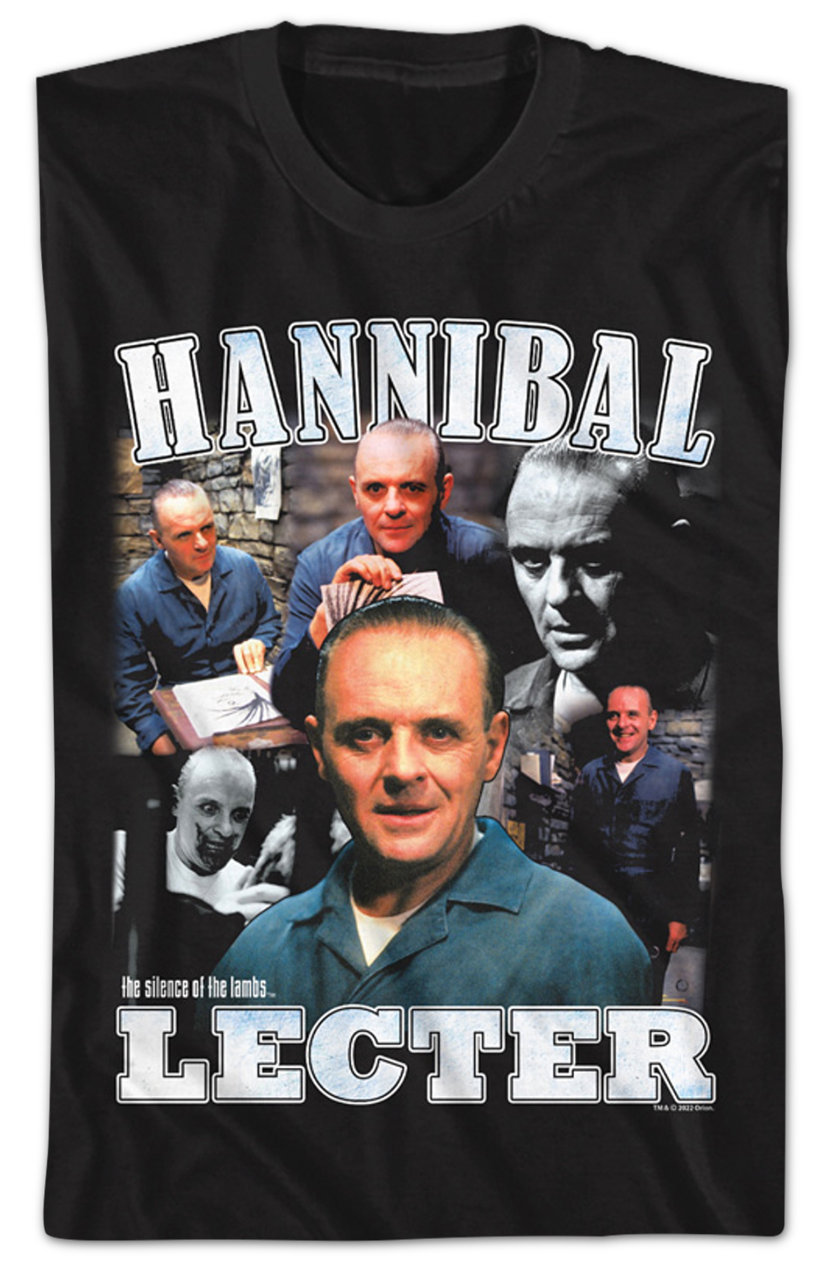 Hannibal Lecter Collage Silence Of The Lambs T-Shirt
