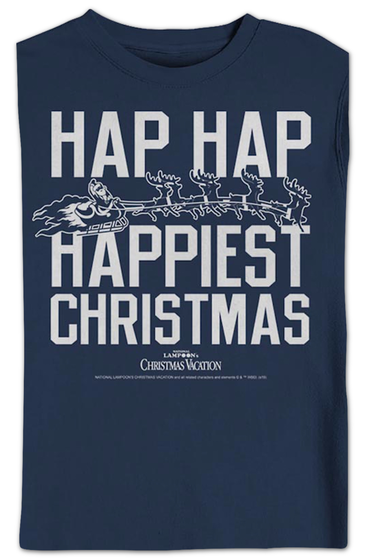 Hap Hap Happiest Christmas Vacation Sweatshirt