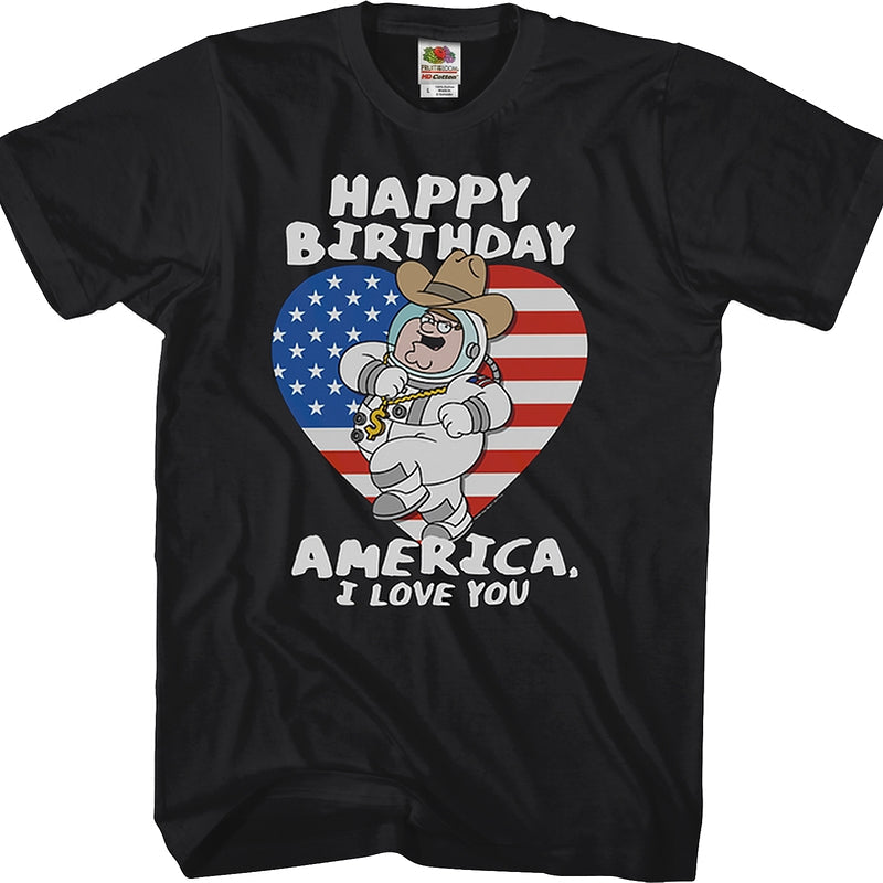Happy Birthday America Family Guy T-Shirt
