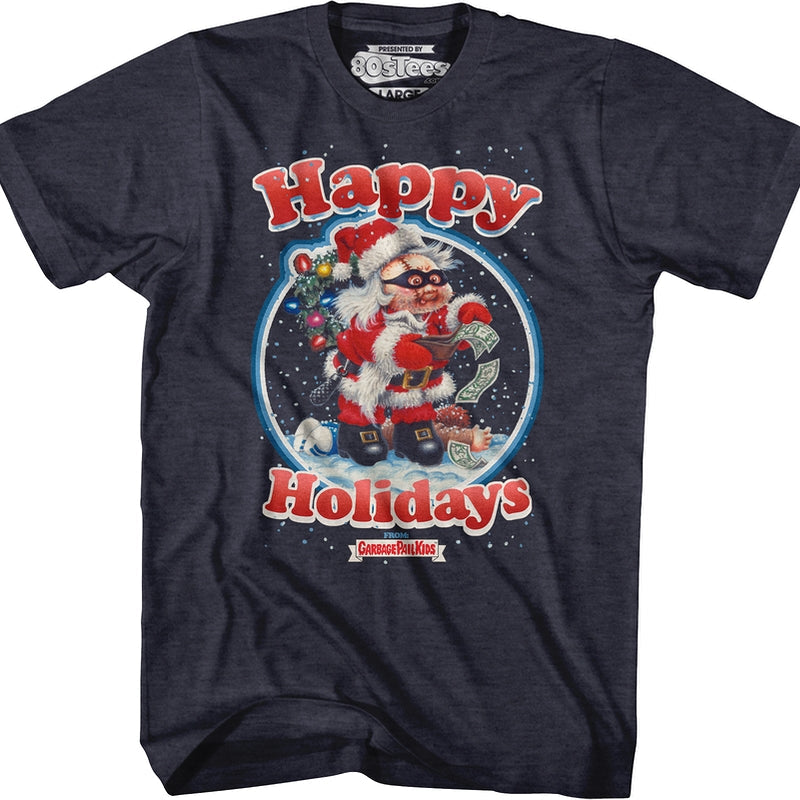 Happy Holidays Garbage Pail Kids T-Shirt
