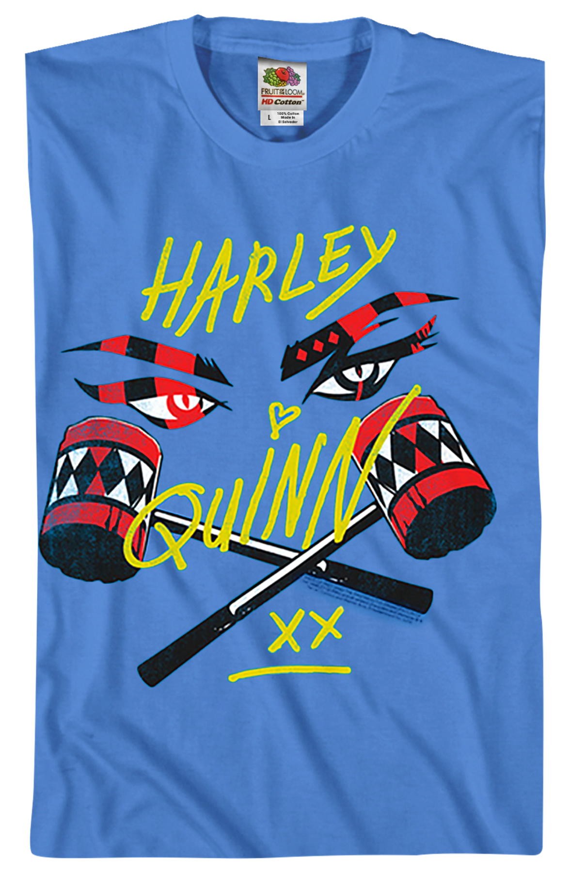 Harley Quinn Eyes Birds Of Prey T-Shirt