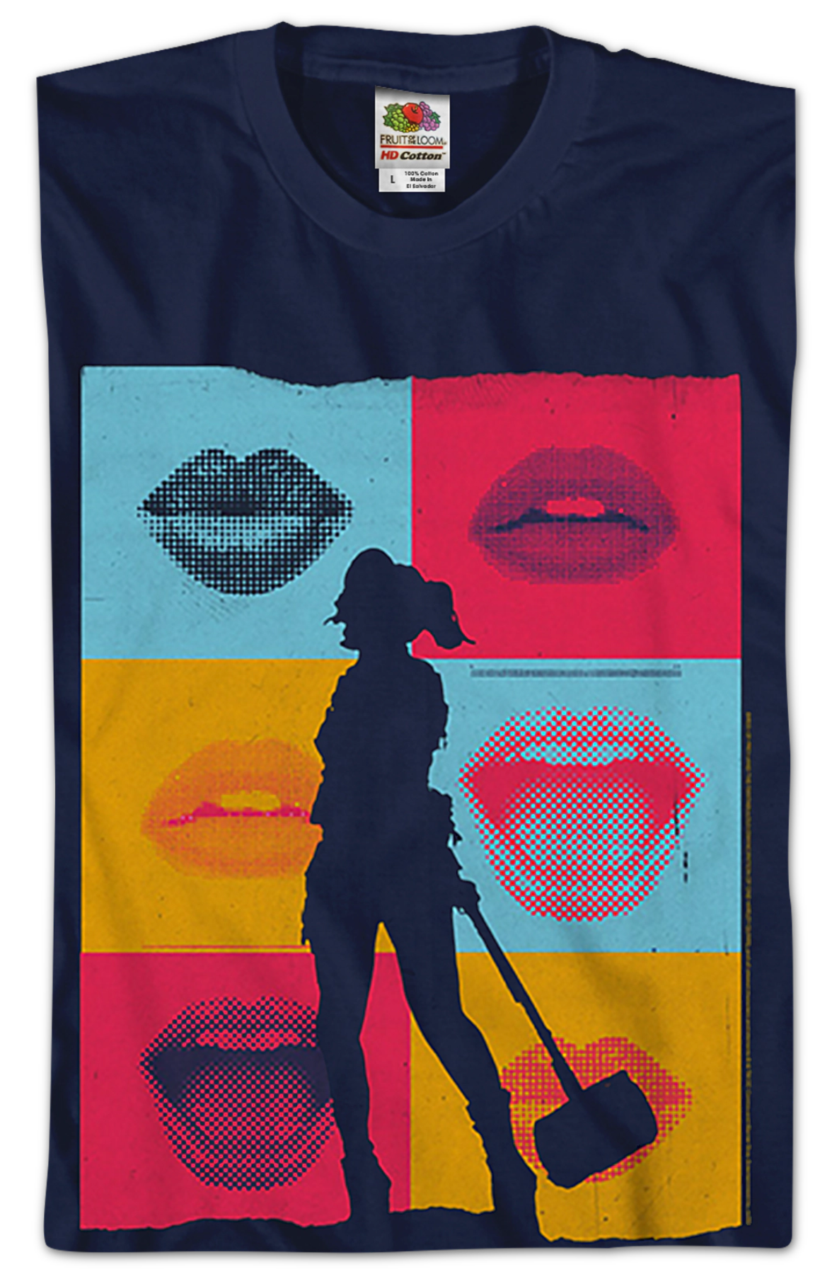 Harley Quinn Lips Birds Of Prey T-Shirt