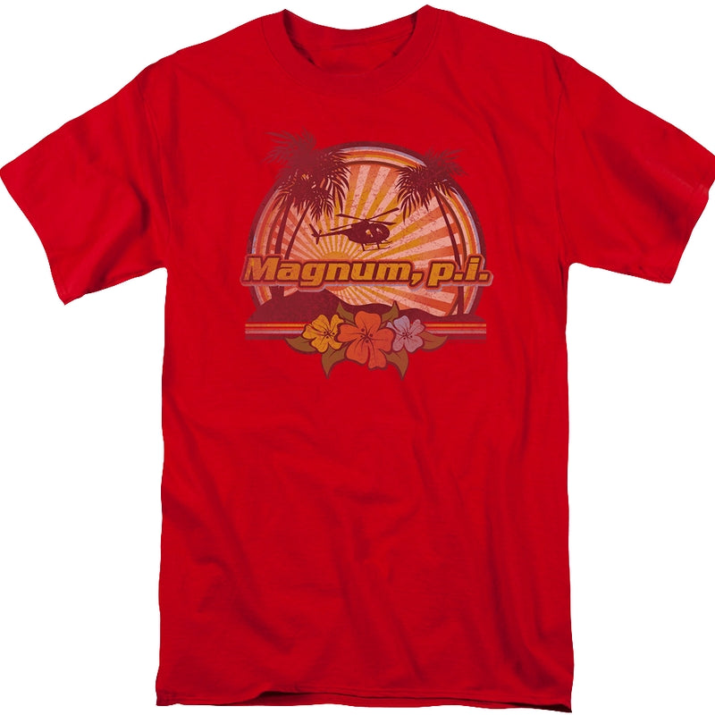 Hawaiian Sunset Magnum P.I. Shirt