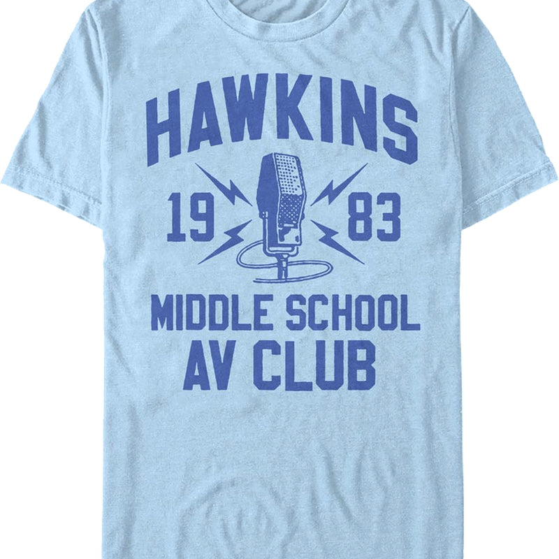 Hawkins Middle School AV Club Stranger Things T-Shirt