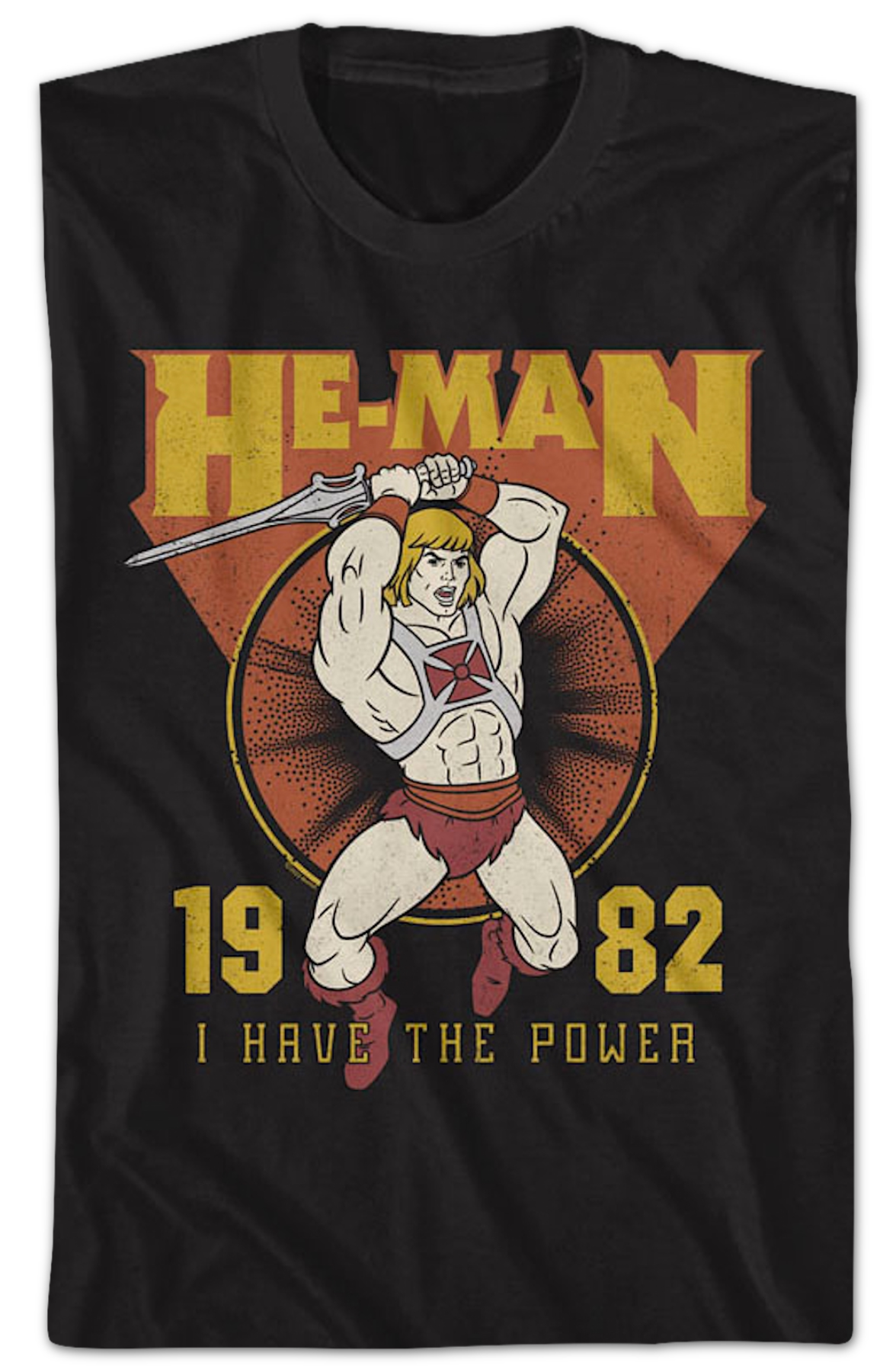 He-Man I Have The Power 1982 Masters of the Universe T-Shirt
