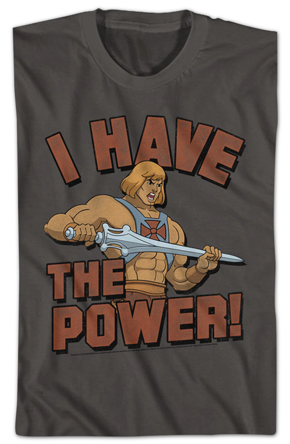 He-Man I Have the Power Masters of the Universe Shirt