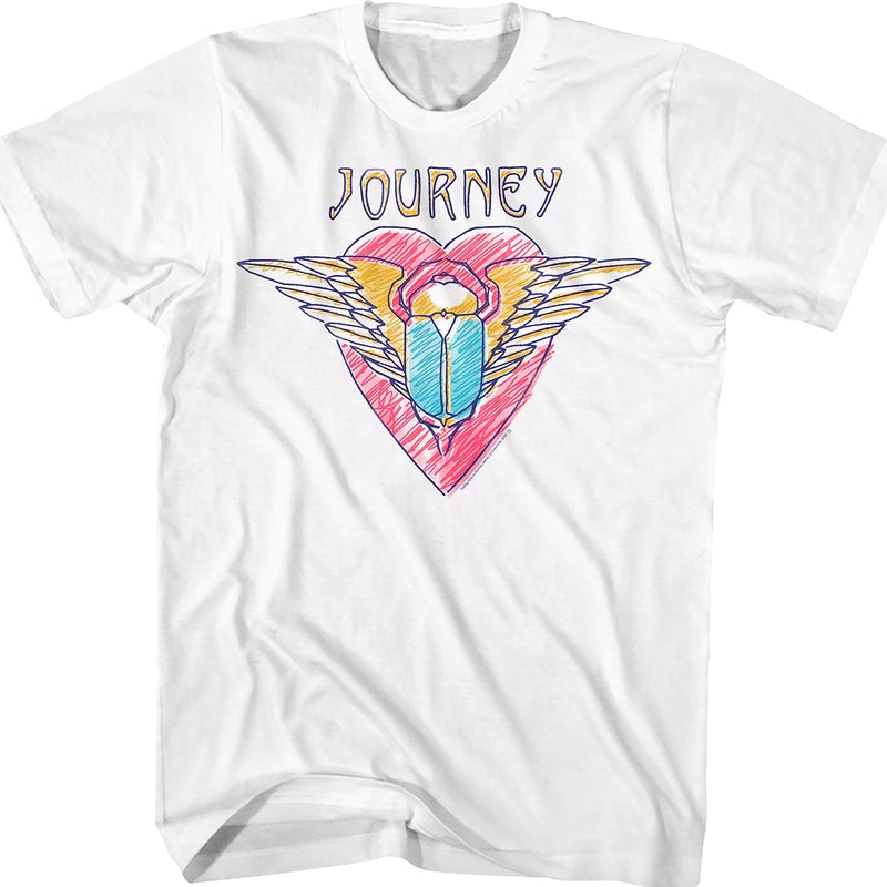 Heart Sketch Journey T-Shirt