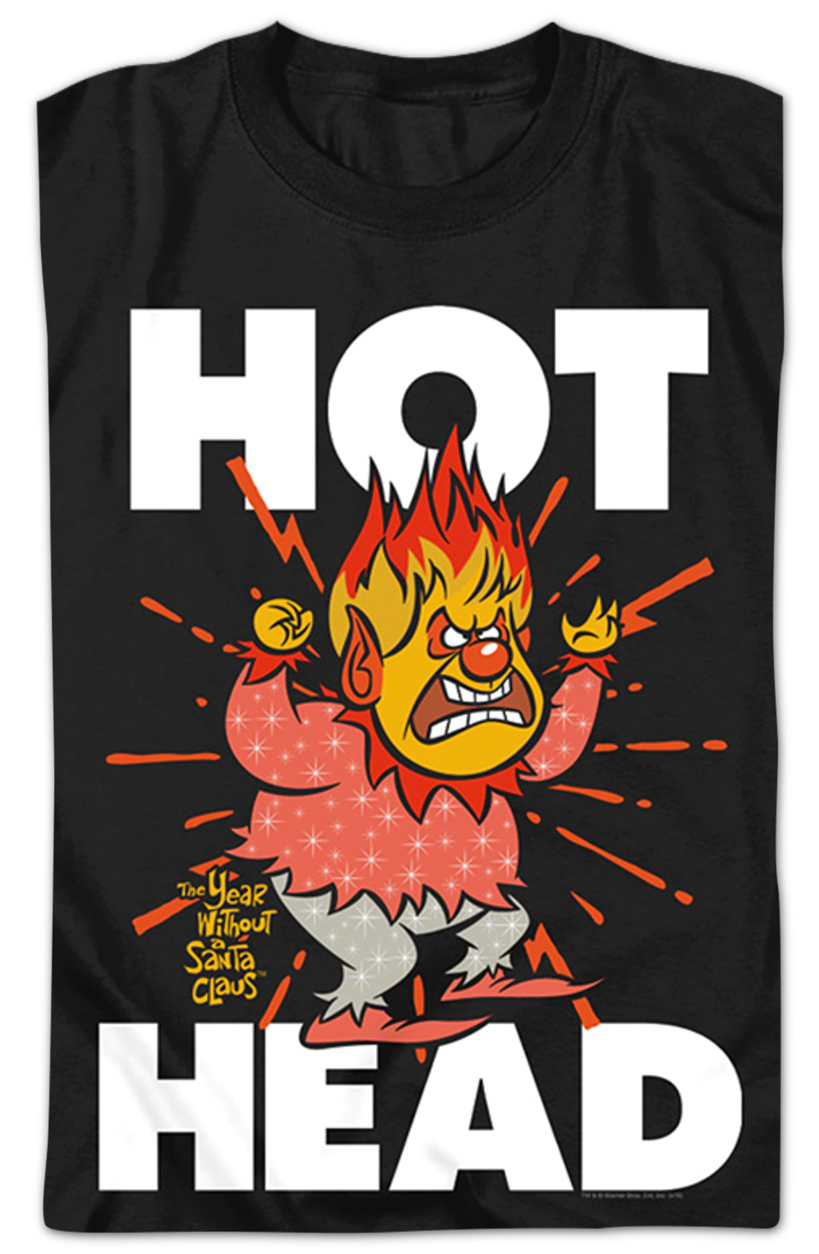 Heat Miser Hot Head The Year Without A Santa Claus T-Shirt