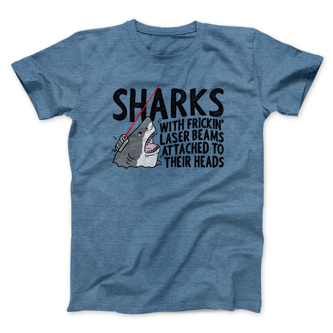 Sharks With Frickin’ Laser Beams Funny Movie Men/Unisex T-Shirt