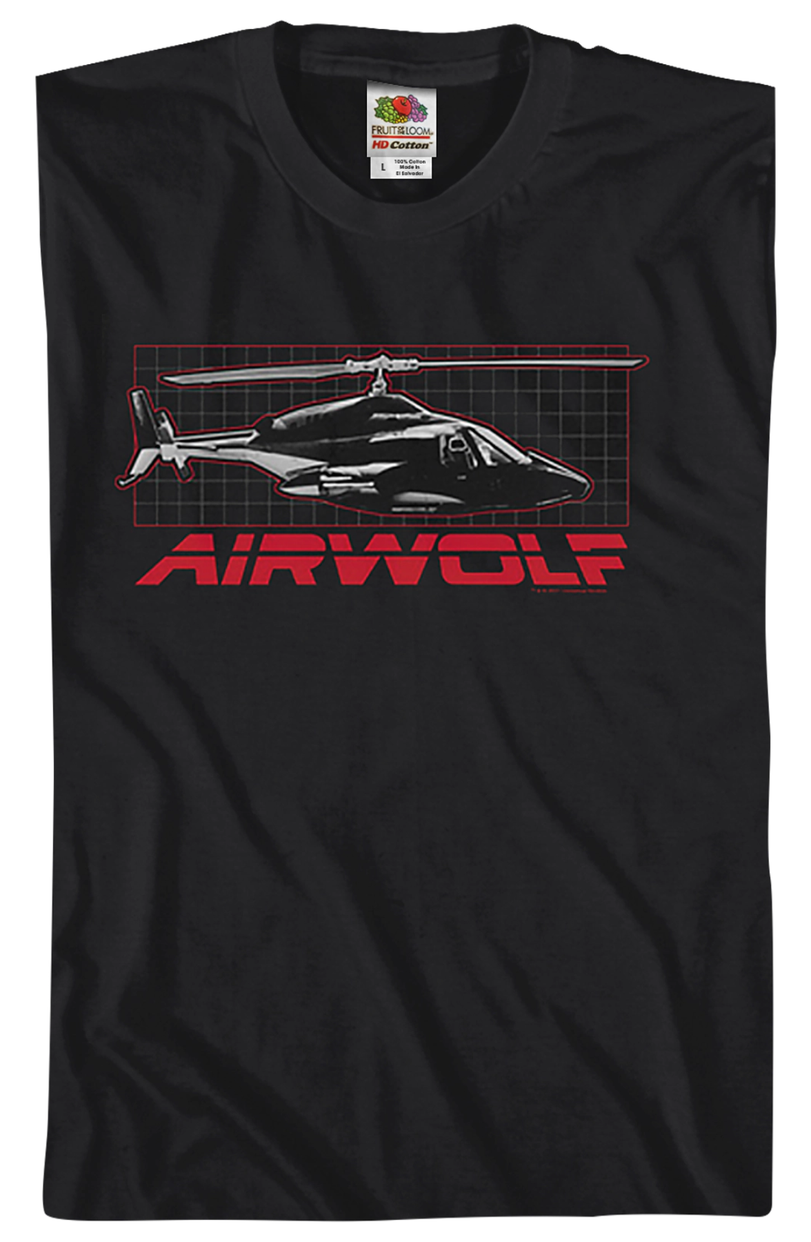 Helicopter Airwolf T-Shirt
