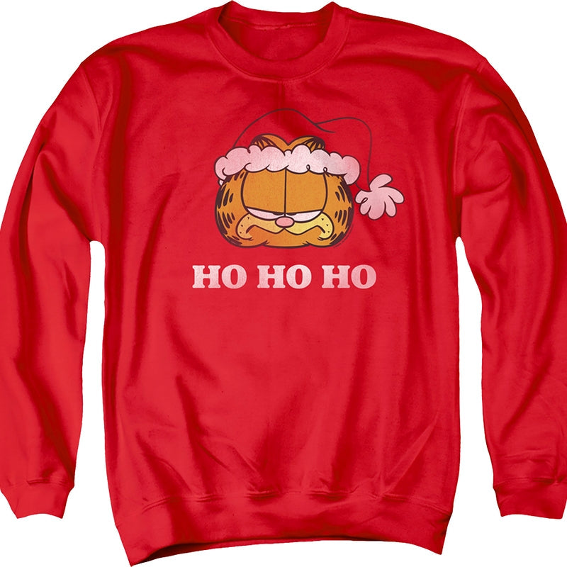 Ho Ho Ho Garfield Christmas Sweatshirt