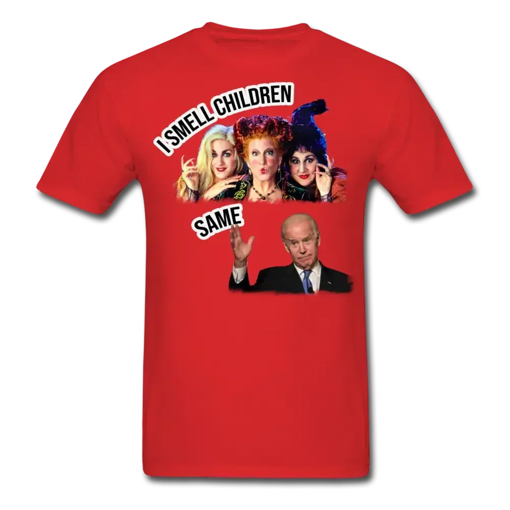 I Smell Children Anti Biden Halloween T-Shirt