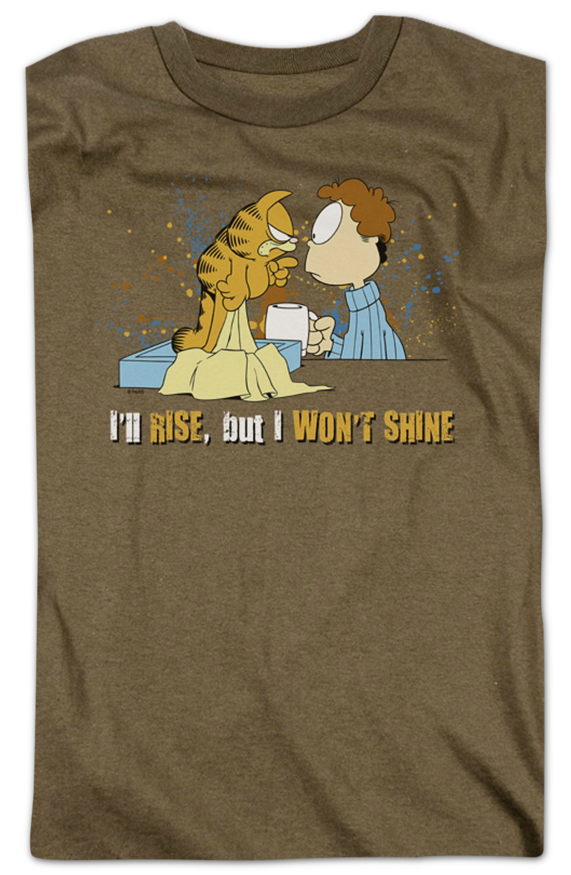 I Won't Shine Garfield T-Shirt