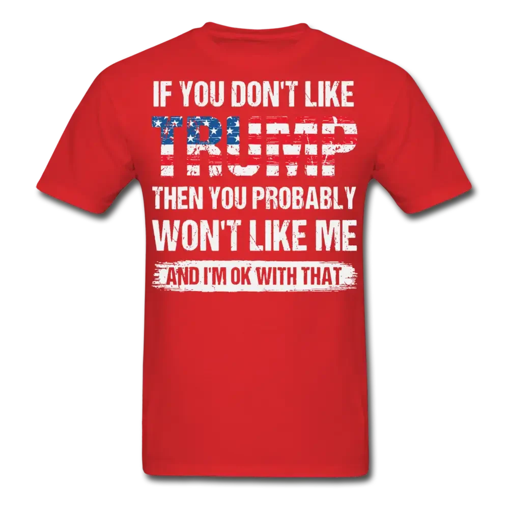 If You Don't Like Trump You Probably Won't Like Me T-Shirt