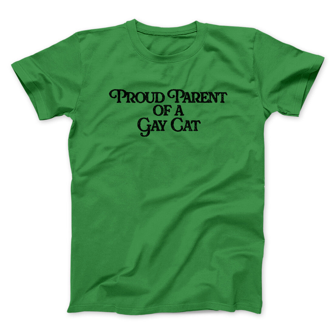Proud Parent Of A Gay Cat Men/Unisex T-Shirt